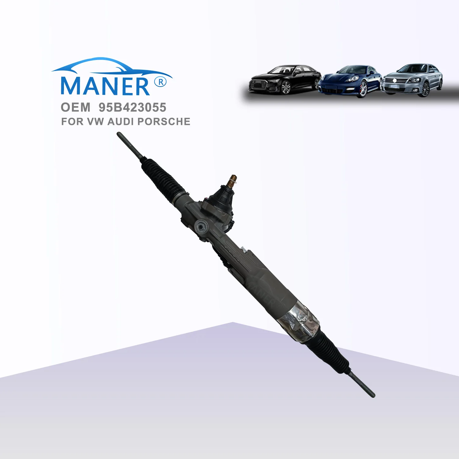 Maner Auto Steering System Power Steering Gear Box Steering Rack And Pinion Assembly 95b423055