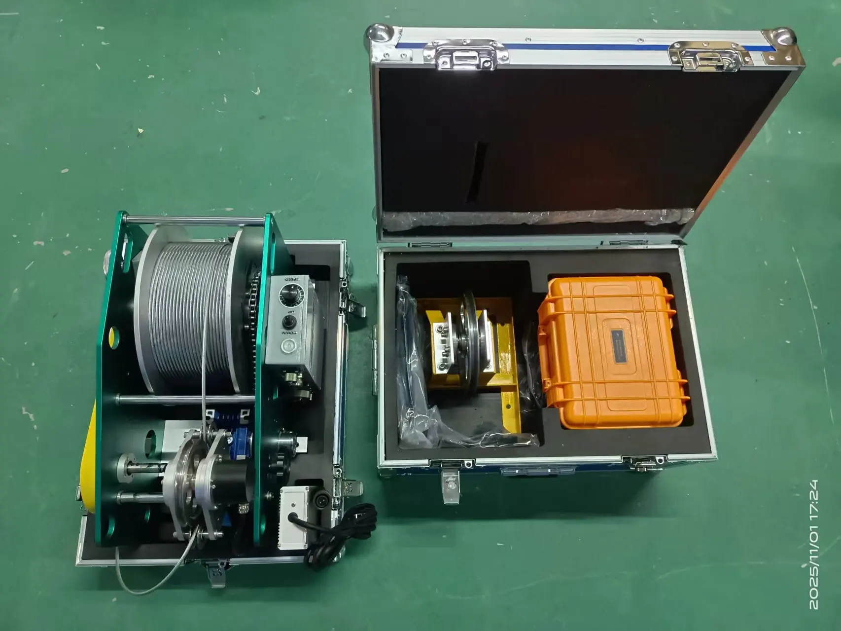 Armored Cable Automatic Winch Logging Instruments for Water Wells ...