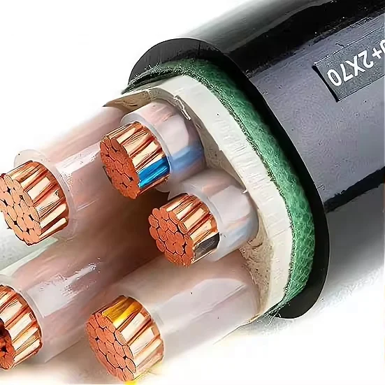 地下12345コア絶縁電線クーパーサプライヤー電源ケーブルXlpePvc 0.6/1kv低電圧ケーブル