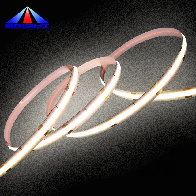 Flexible COB Led Light CRI90 Darkless Area 420leds FOB Led Strip Lighting DC24V Ultra Narrow 5mm Led Tape
