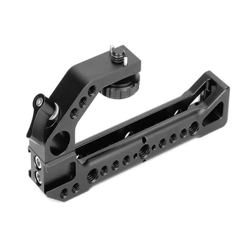 KingMa Professional Aluminum Alloy Camera Top Handle Grip for DSLR Cage Handle With Cold Shoe Mount for Camera Rig detail image