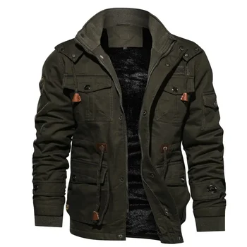 Winter style thickened zipper detachable collar  fit men's jackets