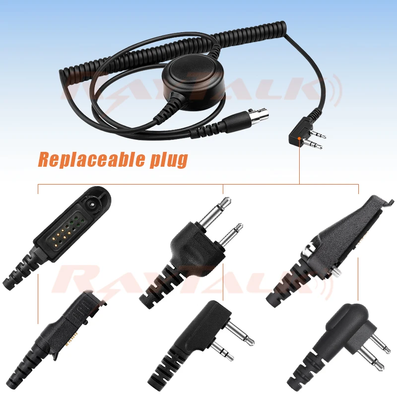 Raytalk Upgraded Premium Carbon Fiber Noise Cancelling Headset With 4