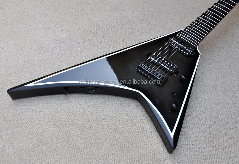 FlyoungVシェイプエレクトリックギタープロフェッショナル8弦ギター
