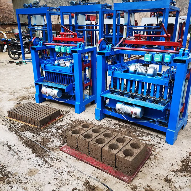 QTJ4-35 High Performance Concrete Brick Making Machine