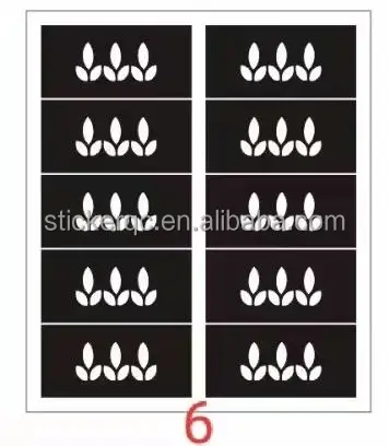 Новейший популярный дизайн, трафареты для татуировок хной, многоразовые Временные татуировки «сделай сам», трафареты для дизайна пальцев, трафареты для татуировок хной