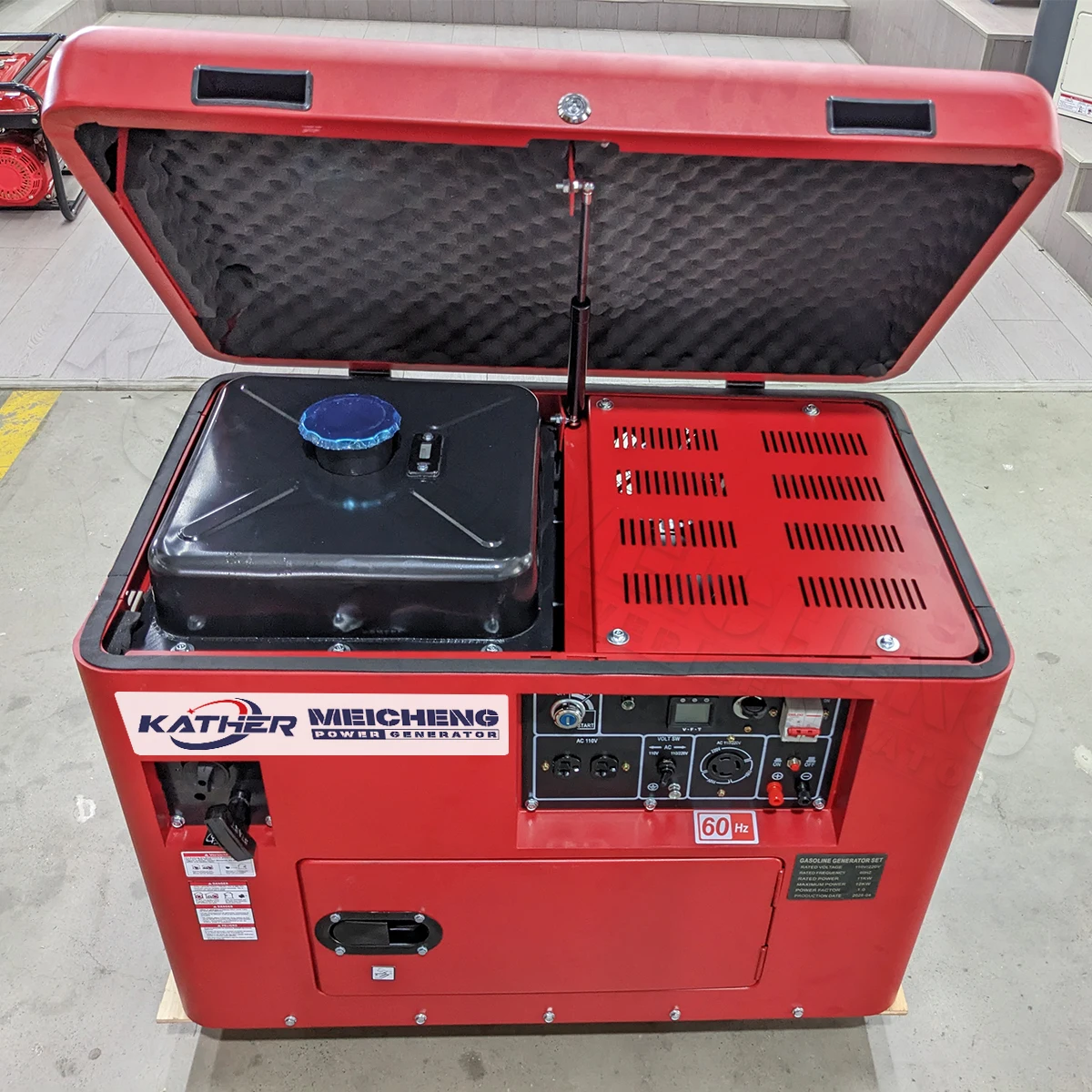 Wholesale Portable Petrol Engine 110V 220V China Mini 5kw 5.5kva Air Cooling Petrol Electric Power Gasoline Generators 6000w