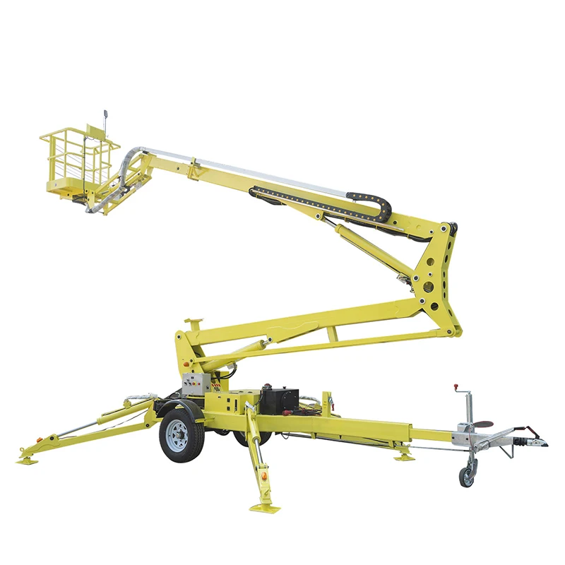 Towable Boom Lift With European Standards for Quick Towing