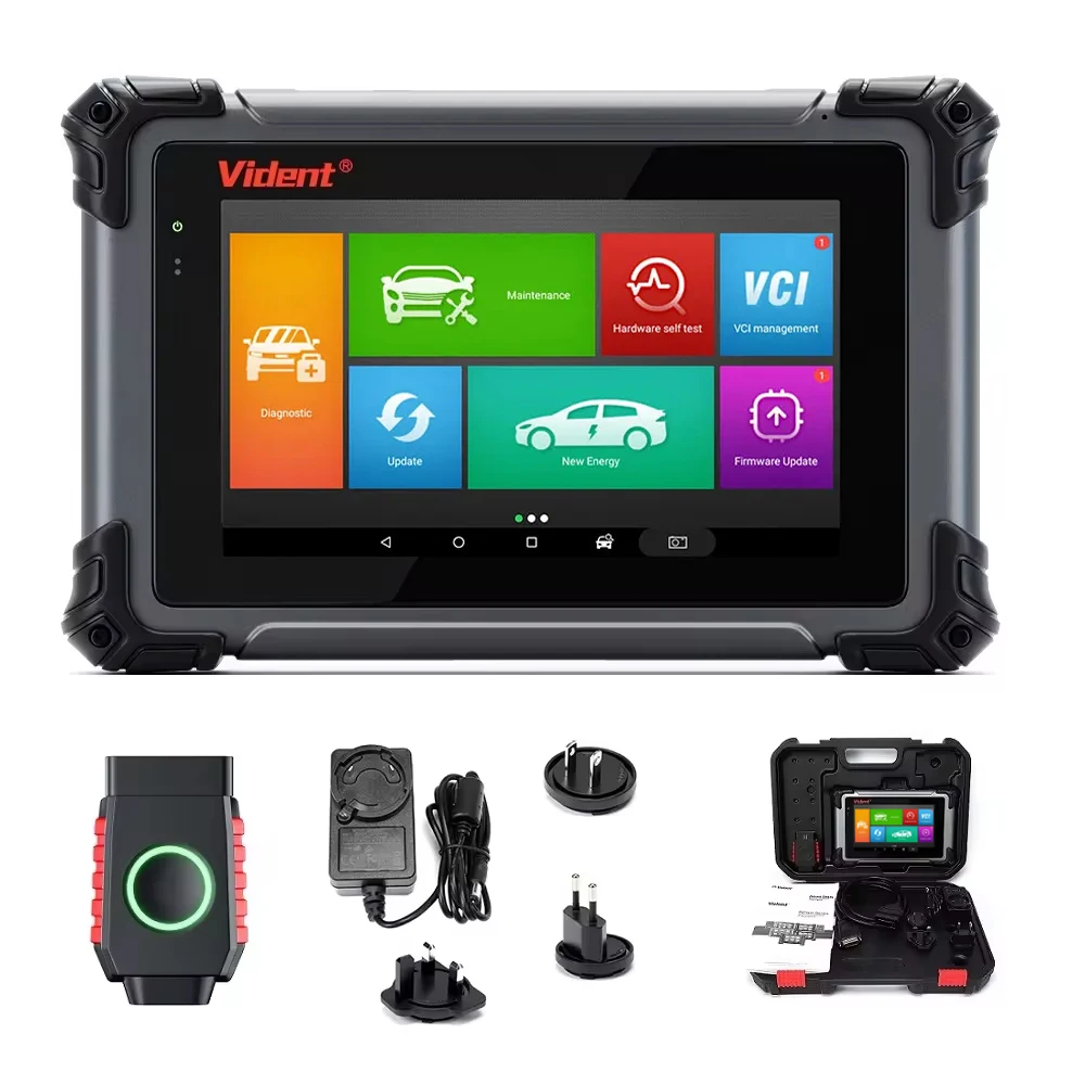 Vident ISmart800 Pro BT All System Diagnostic Tool Code Reader with 40+ Reset Functions Key Programmer Auto VIN Active Test