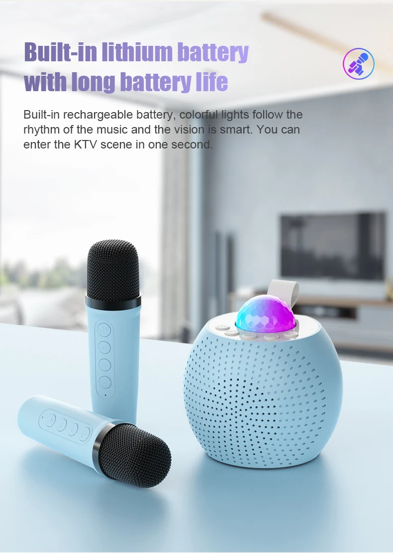 4-12 Years Old Christmas Toys Girls Gifts YZ01 Karaoke Machine With Speakers For Singing Birthday Party Gifts(pic7)