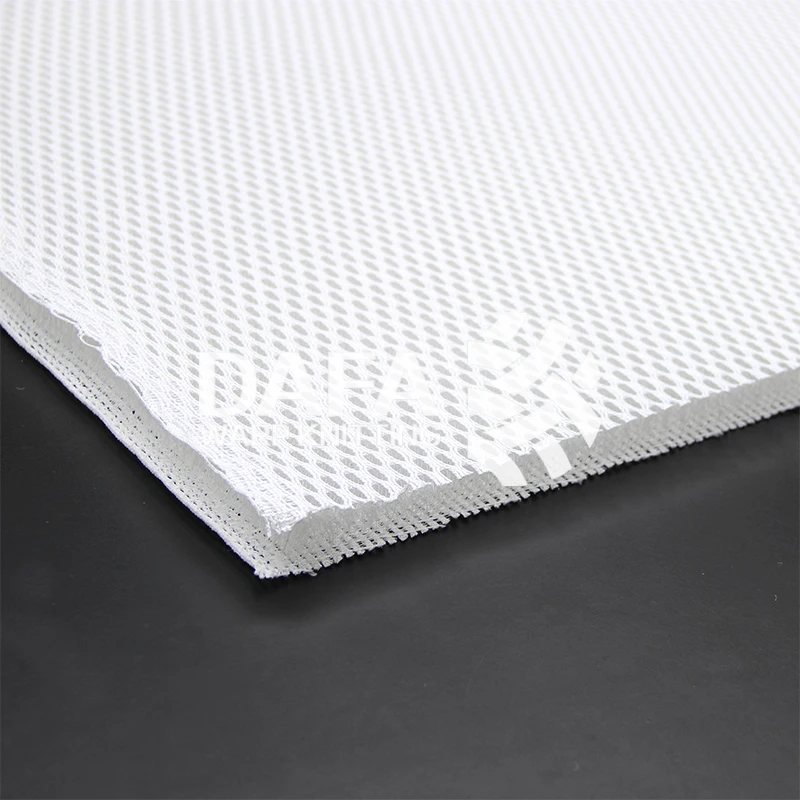 3d Mesh Warp Knitted 3d Spacer Fabric Air Mesh 100% Polyester Cushion Core Material Knitted Fabric DYED