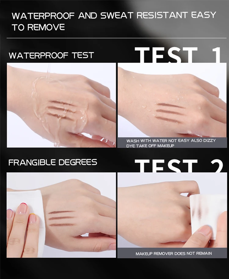 Menow P09013 хорошее качество водонепроницаемый карандаш для бровей с кисточкой химический