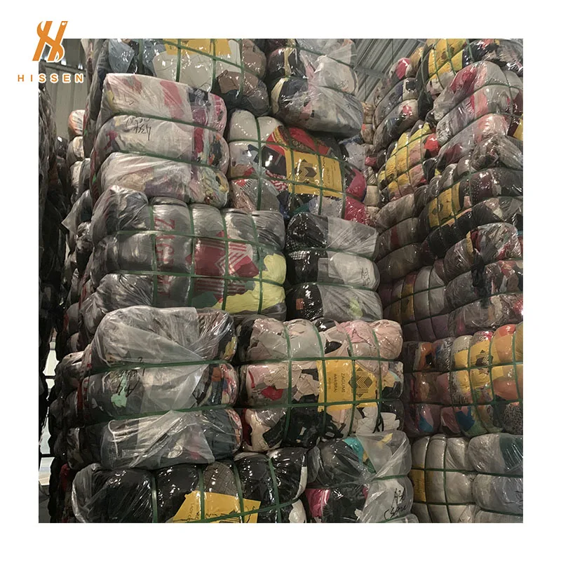 Jeans in Second Hand Unsorted Used Clothing Bales for Export