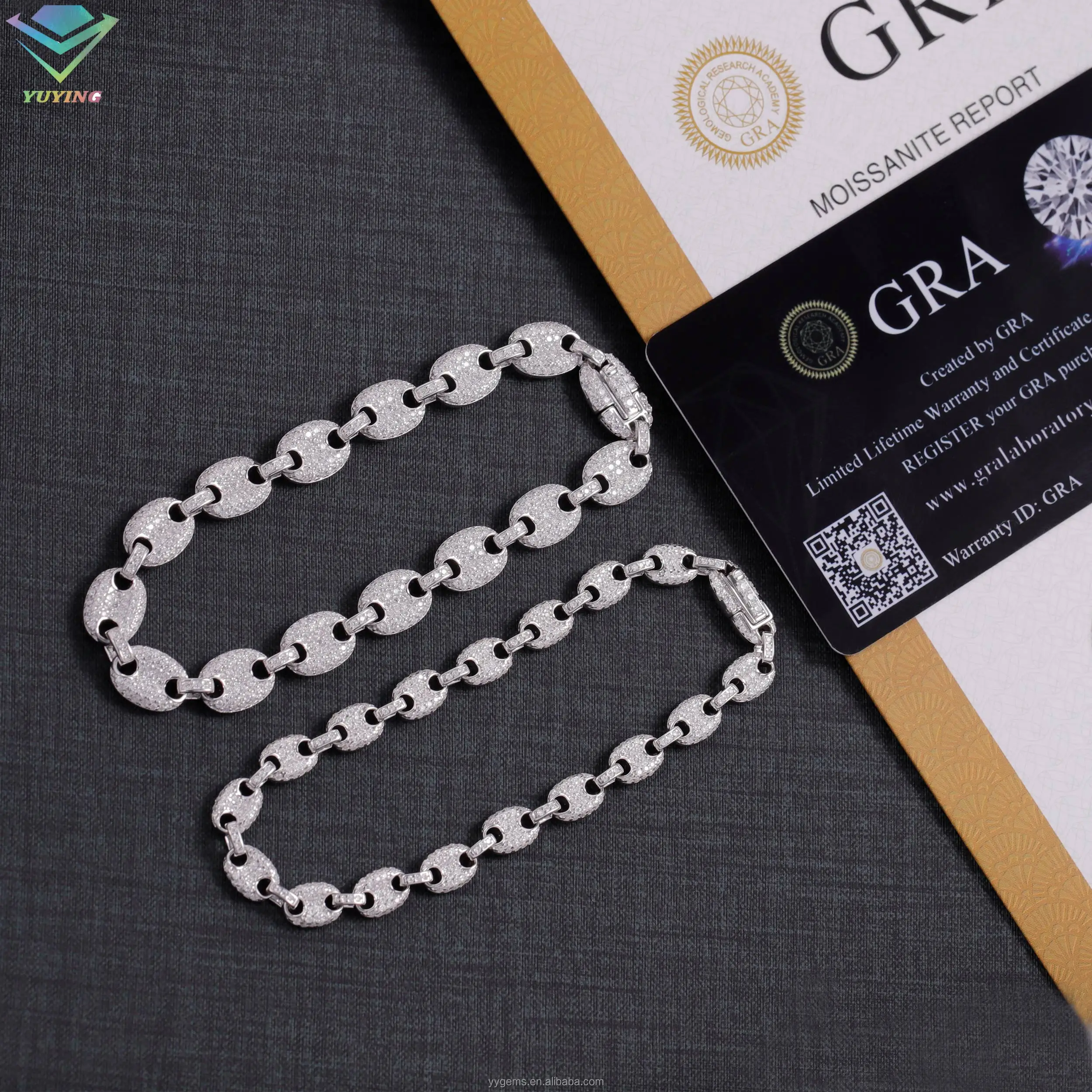 Fashion Style Pig Nose Bracelet Fine Jewelry Hip Hop Bracelet Men
