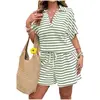Green Striped