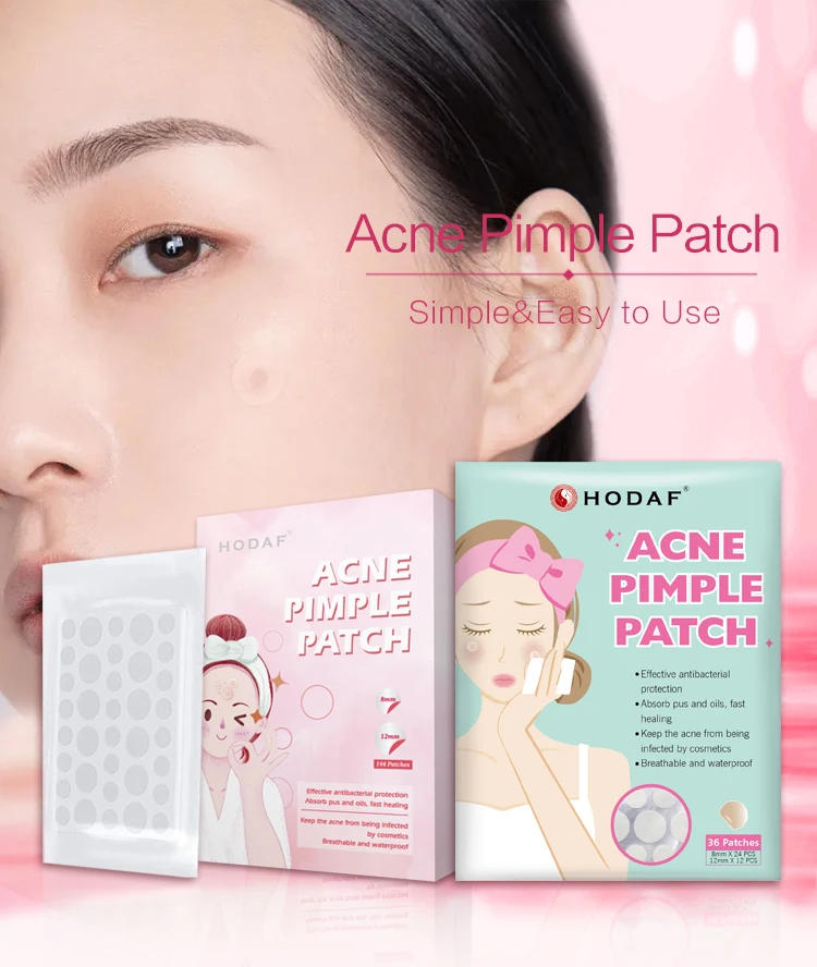 Invisible Spot Cover Hydrocolloid Acne Pimple Absorbing Facial Stickers ...