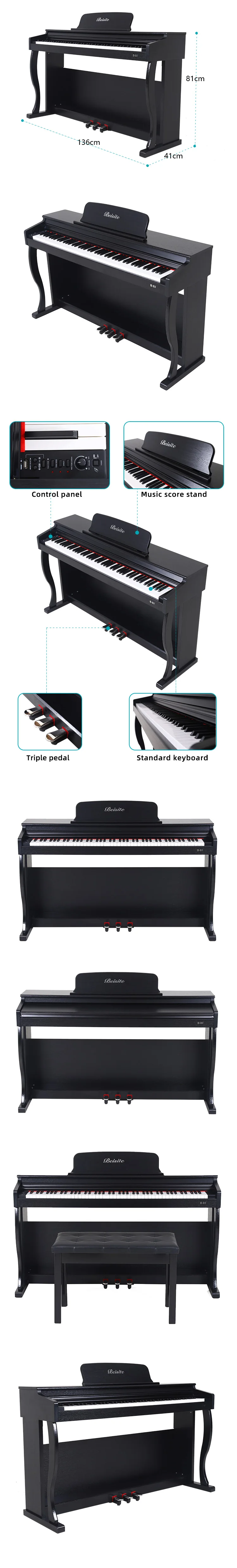 B-92 instrument keyboard keyboard instruments piano professional piano for students