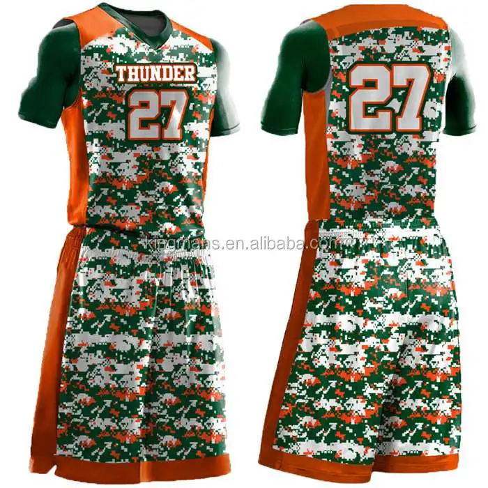 Snow Camo Sublimated Basketball Jersey - The Buried Medium