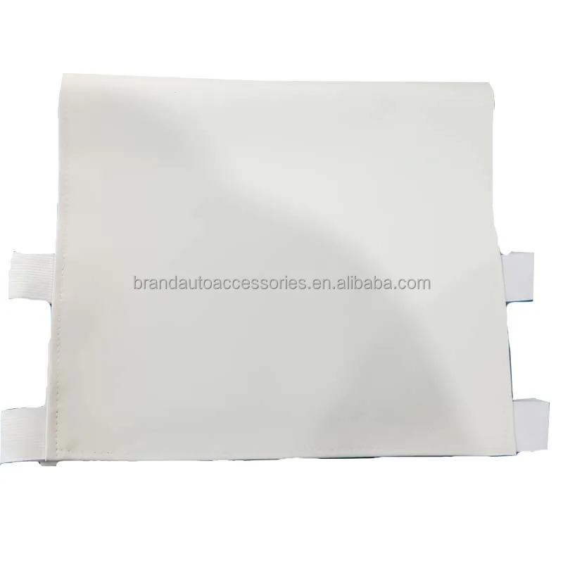 Custom Printed Cooling & Massage Taxi Headrest Cover Auto Protector Spandex Car Seat Cover Advertising Promotional Tool