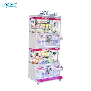 Mall Entertainment Center Equipment Mini Small Household Claw Machine Toy House Coin Operated Arcade Gift Game Claw Crane