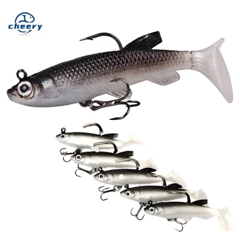 Cheery Lure Bait Silver Fish Knife Metal Sinking Water Long Casting Slow Sinking Sea Fishing Crappie Bass Perch Blackfish Pike – Metal Jig – view 2
