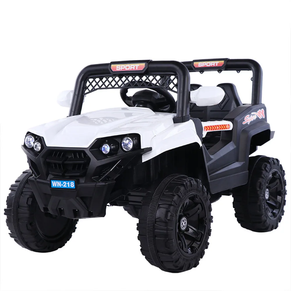 Oversized Children Electric Four Wheel Ride on Rocking Rechargeable Battery-Powered Remote Control Road Toy Car for 2 4 Years