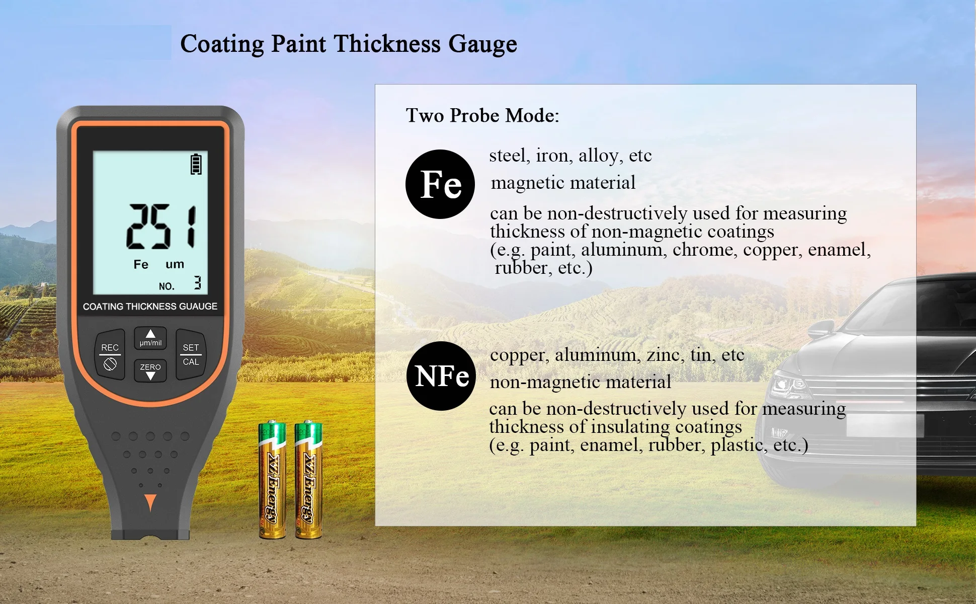 Eddy Current Effect Coating Thickness Gauge For Thickness Test Buy