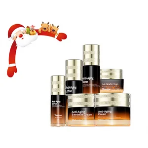 Vinissense Korean Custom Logo Beauty Hydrating Bleaching Firming Repair Anti Aging Whitening Christmas Skincare Gift Set