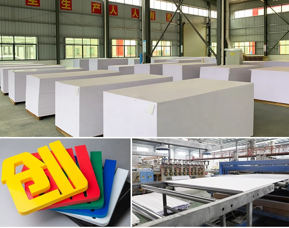 High Density PVC Forex Sheet Rigid Foam Sheet for Crafts and Sculpture
