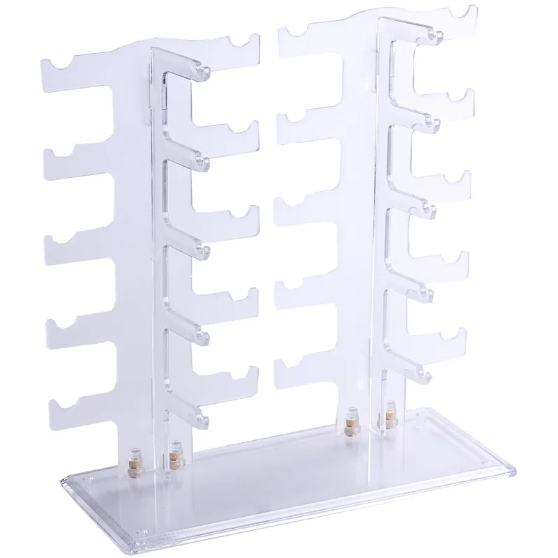 10 пар очков напольный дисплей акриловые Розничные солнцезащитные очки стенд