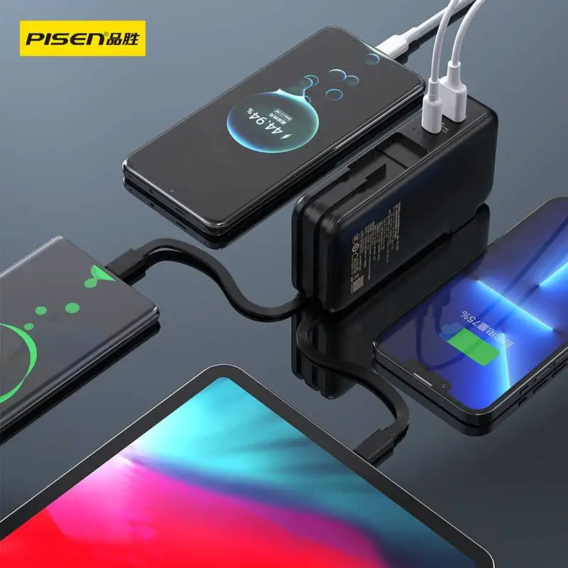 2024 Short Circuit Protection New Mine Supply Led Power Bank for Smart Phones