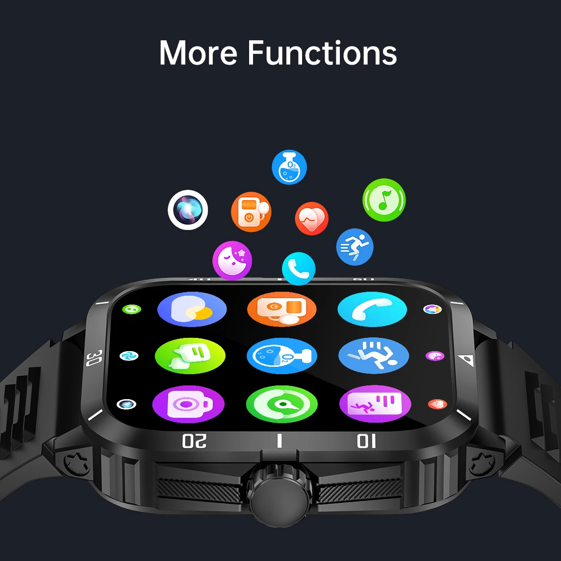 Bluetooth Touch Screen Watch On Amazon Smart Watch HW26 Advanced