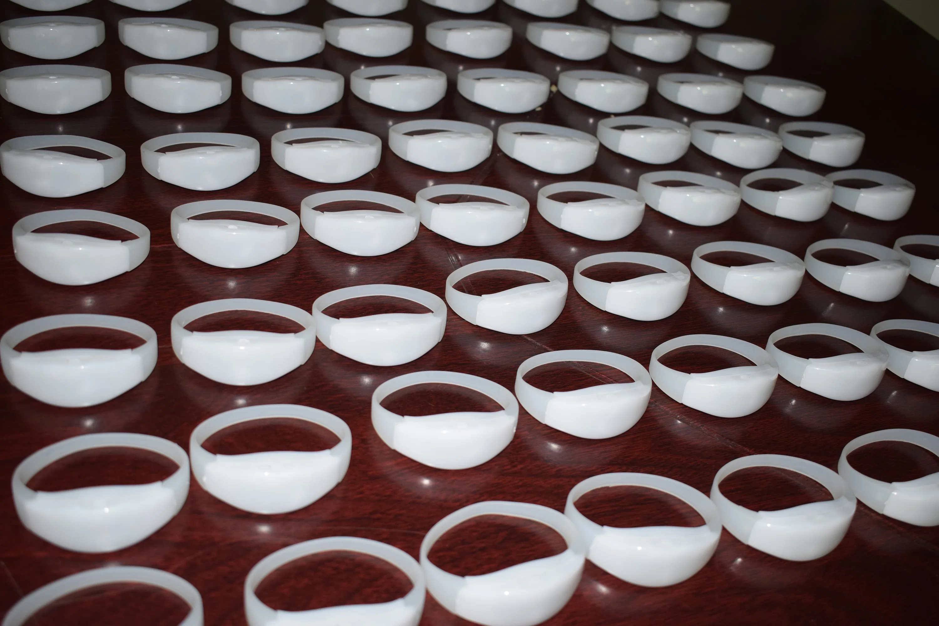In Stock LED Display Bracelet Light-Up Wristband for Festival Party Graduation & Ramadan Programmable Flashing Bracelet