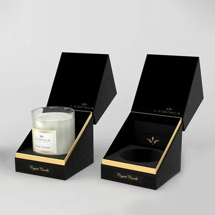 Personalised Luxury Candle Gift Boxes Custom Candle Packaging Boxes For
