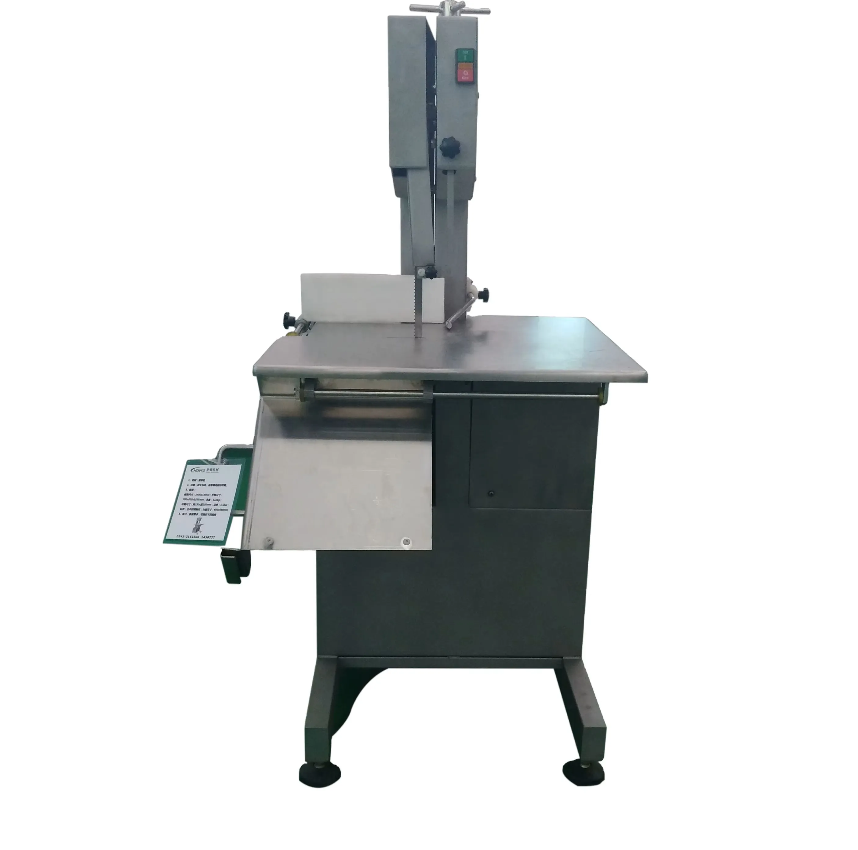 Multifunctional frozen fresh meat bone saw machine new band saw cutting equipment