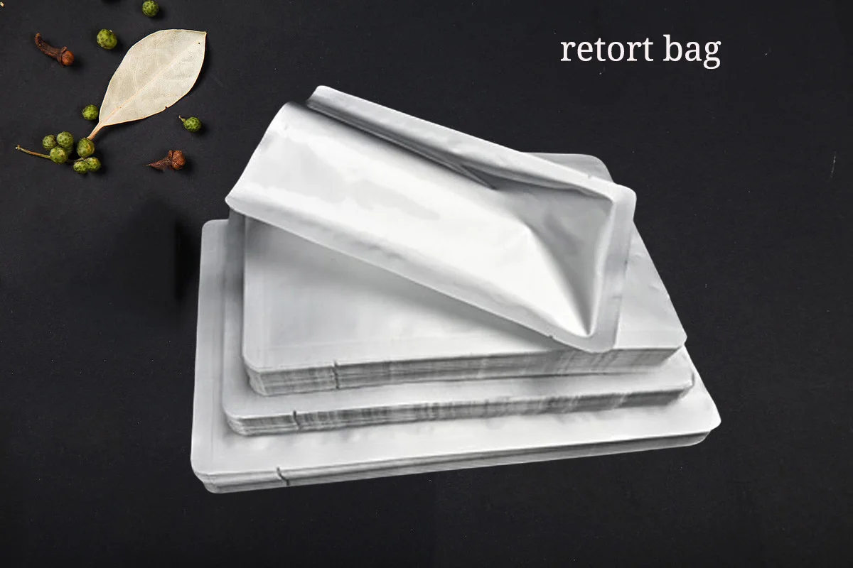 Custom Microwavable Retort Bag Seal Food Pure Aluminum Foil High