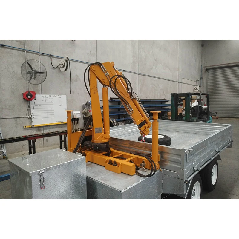 Electric Mini Pickup Truck Lift Mobile Crane 500 Kg SQ08A4