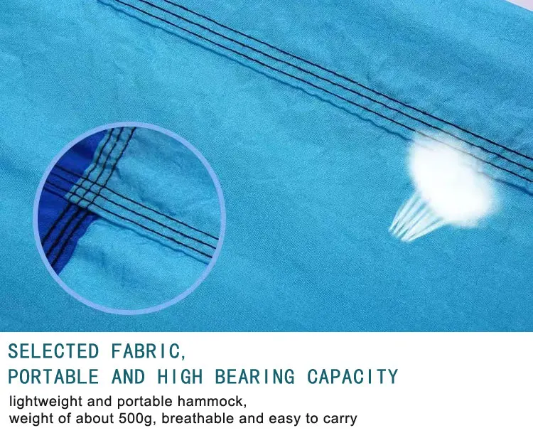 durable outdoor adult hammock portable folding hammock with stand