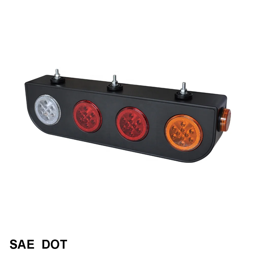 BA Products Set Of 2, BP LB3163ALSM-x2 DOUBLE OVAL, SMOOTH ALUMINUM, TAIL LIGHT BOXES For Wrecker, Truck Bodies, Etc