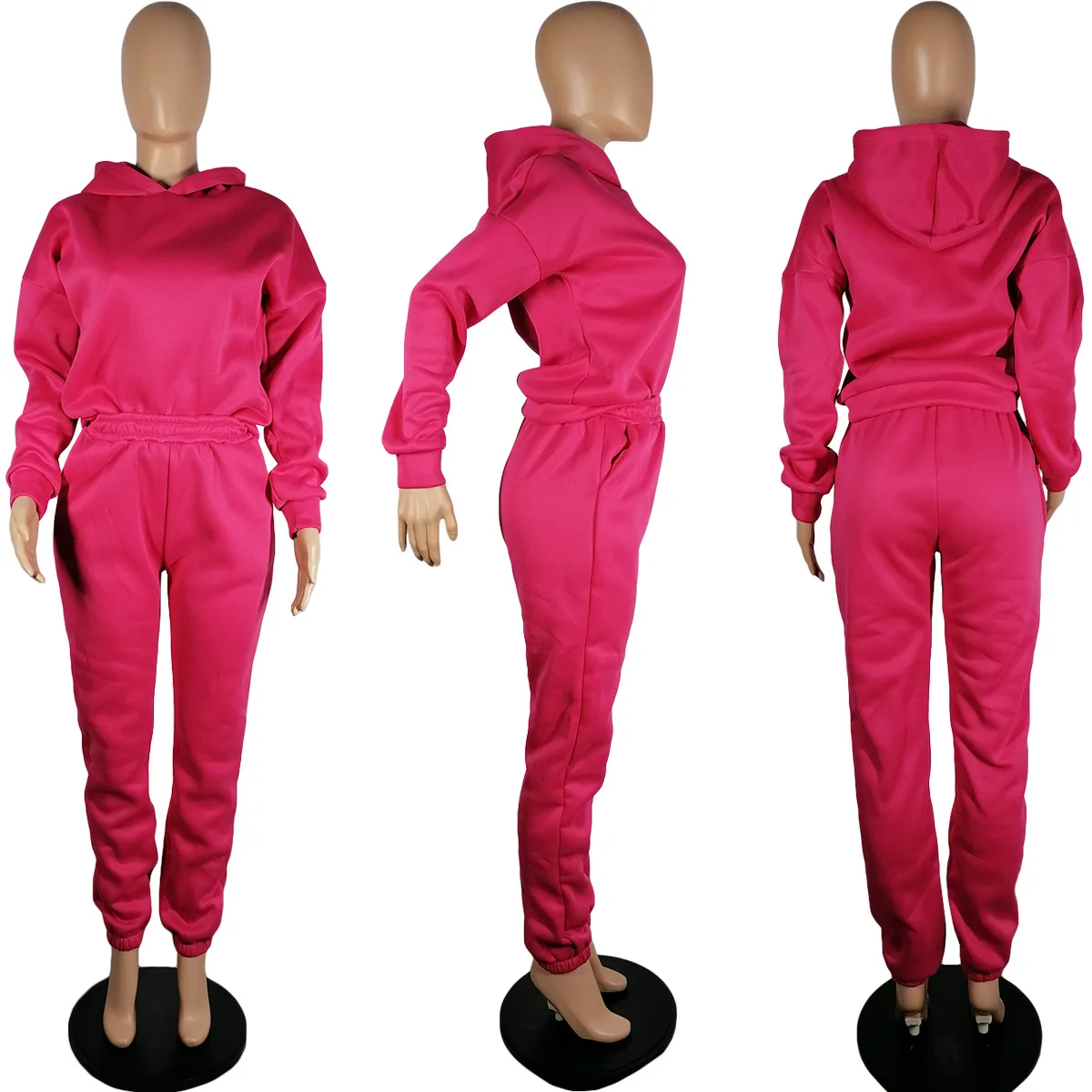 Trending High Quality Oem Female Sweatsuit 2022 Workout Outdoor Fleece ...