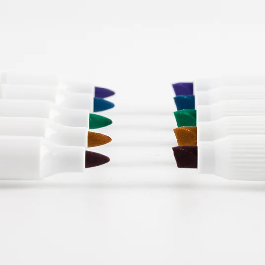 Новый дизайн стираемая двойная головка маркеры Маркеры Ручка флуоресцентная ручка для школы и