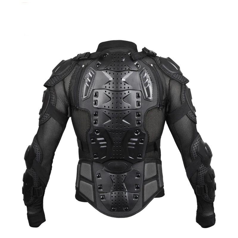 Full Body Riding Spine Chest Protection EVA Pad Protective PE Shell Motorcycle Biker Jacket Biker armor Vest