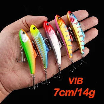 Cheery Hot Sale VIB Fishing Lure 7cm 14g Shake Sinking Artificial Bionic Bait Hard Lure Hard Plastic Bait Fishing Lure with Hook – Hard Lure – view 3