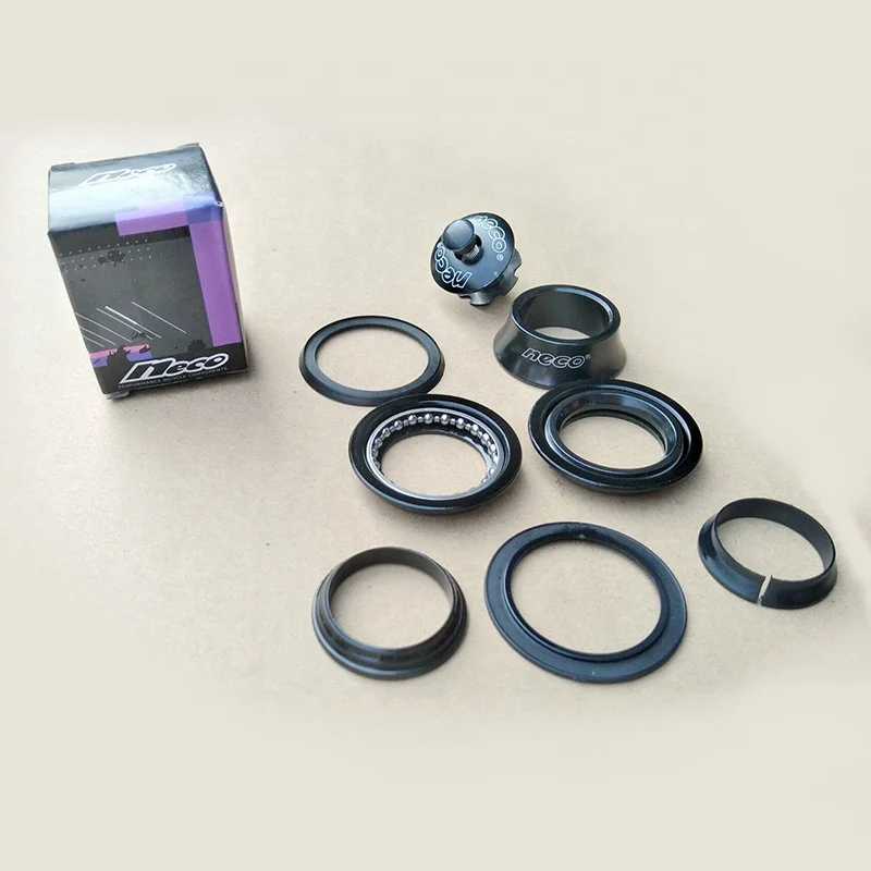 カホNECOベレー Neco Mountain Bicycle Bike Integrated 44mm Headset with Top Cups- Gas