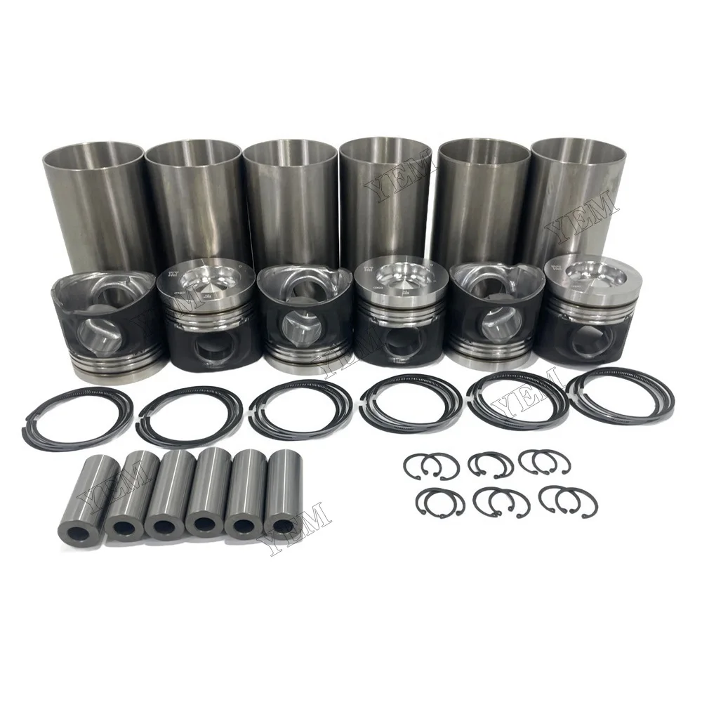 Cylinder Liner Kit Suitable for Deutz BF6M2012 Standard Size Engine Parts 2