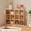 Natural wood color small twelve-square grid