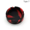 Red with black