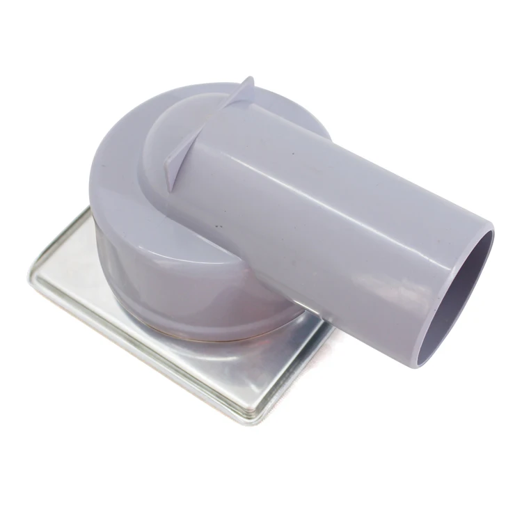Plastic Point Drain With square Shape and square Holes Pattern High Quality SS304 or SS201 Available With Dry and Wet Siphon