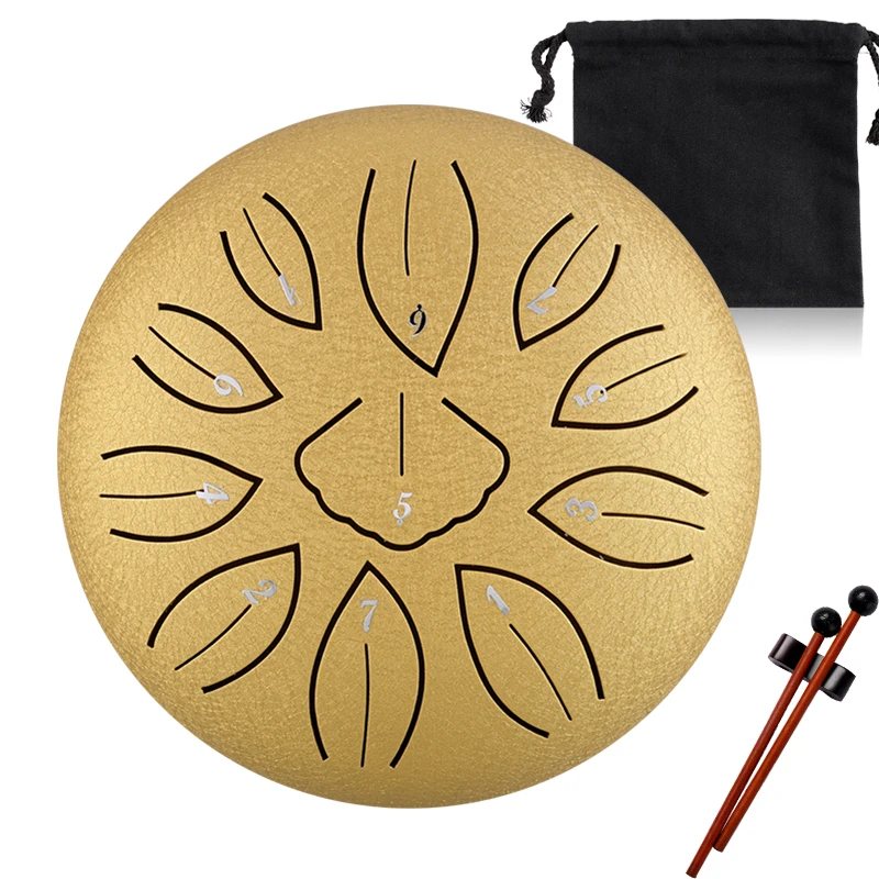 Steel Percussion Instrument, Steel Tongue Drum Mini