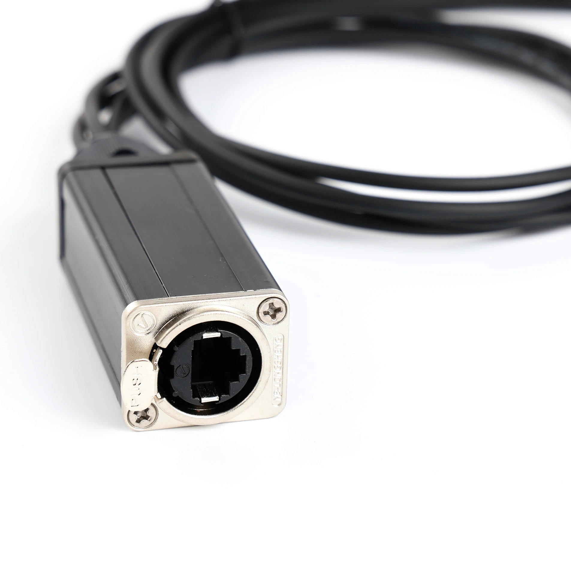 New Design Network Converter DMX RJ45 CAT6 Female to 4 3 Pin XLR Male Connectors Cable Audio Adaptor Signal Extender Splitter